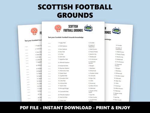 Scottish Football Grounds match-up quiz preview